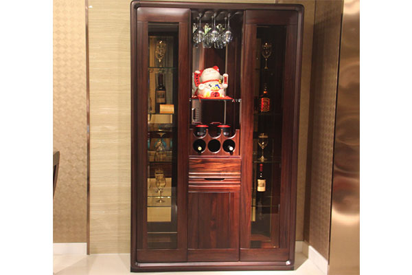 实木酒柜